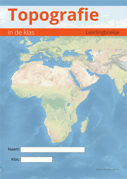 Voorakant Topografie boekje Topografie in de Klas: Topografie lesmethode voor het onderwijs