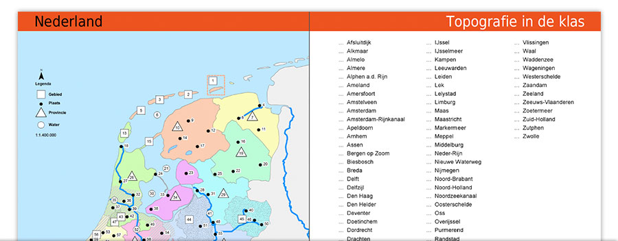 Topo kan makkelijker - Topografie in de Klas